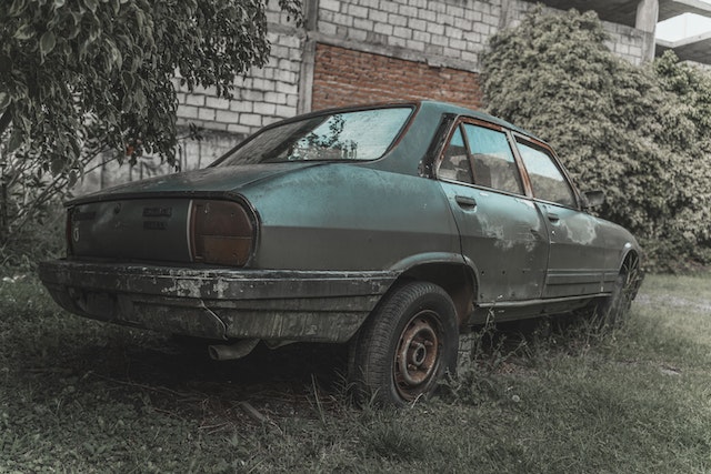 salvage car