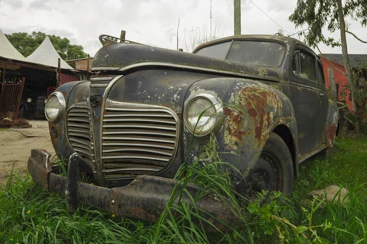 salvage car